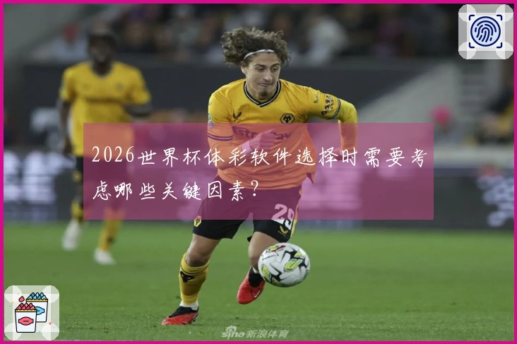 2026世界杯体彩软件选择时需要考虑哪些关键因素？