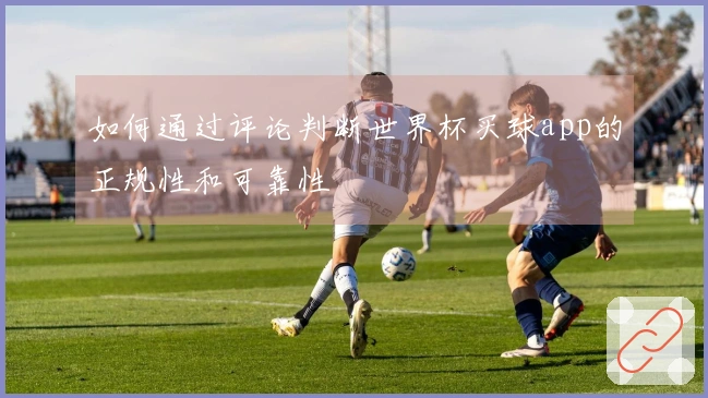 如何通过评论判断世界杯买球app的正规性和可靠性